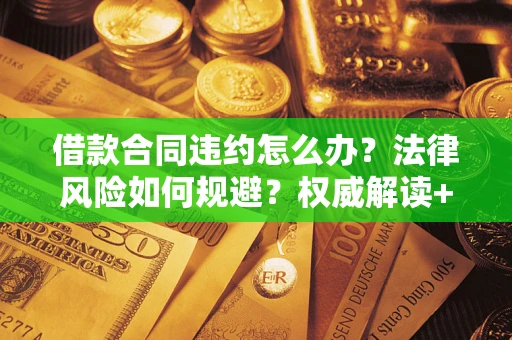 济南借款合同违约怎么办？法律风险如何规避？权威解读+实用指南