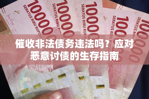 济南催收非法债务违法吗？应对恶意讨债的生存指南