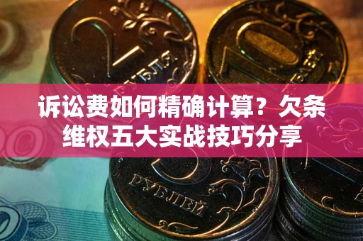 济南诉讼费如何精确计算？欠条维权五大实战技巧分享
