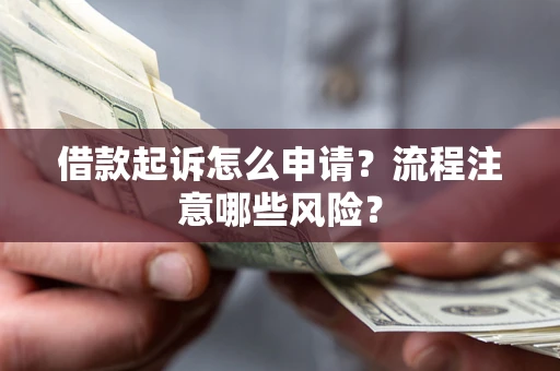济南借款起诉怎么申请？流程注意哪些风险？