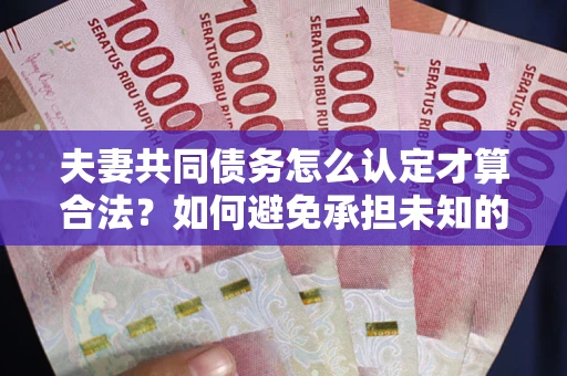 济南夫妻共同债务怎么认定才算合法？如何避免承担未知的债务风险？